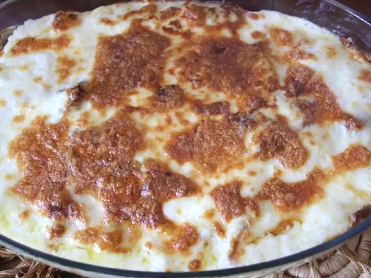 Crepes com carne picada