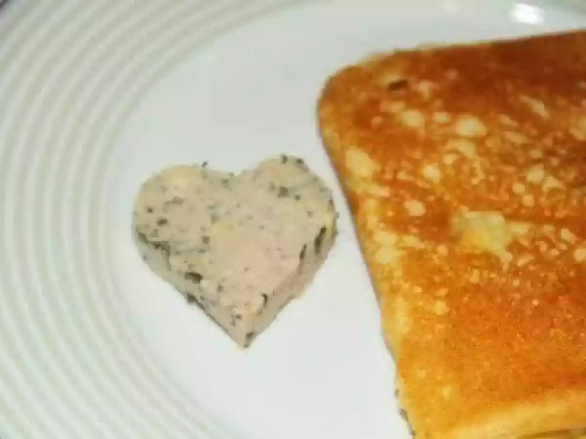 Crepes com Manteiga de Ervas