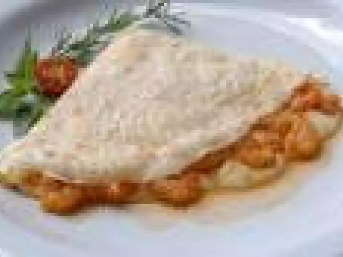 Crepes de frutos do mar