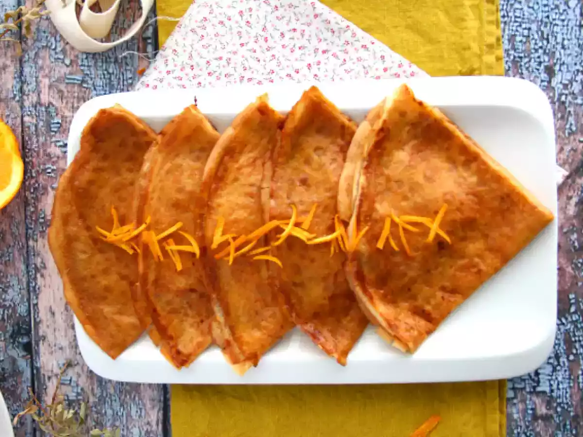 Crepes Suzette (crepe de laranja, receita francesa) - foto 3