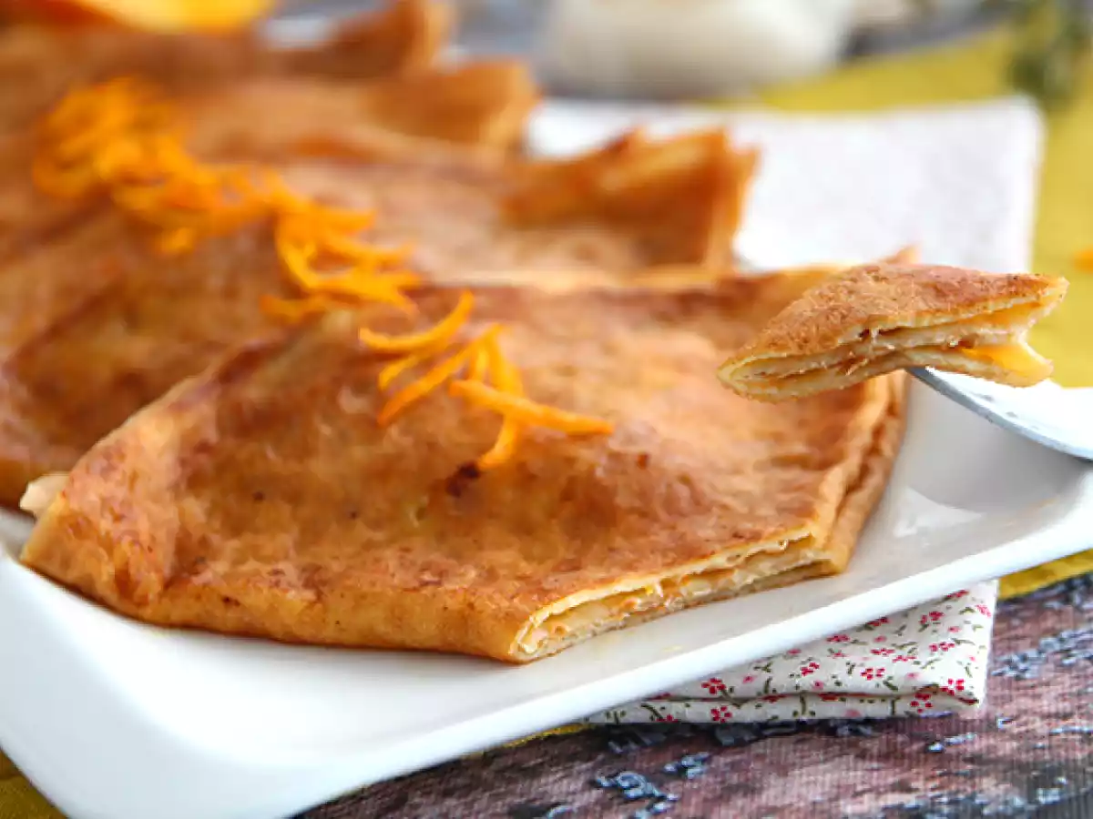 Crepes Suzette (crepe de laranja, receita francesa) - foto 4