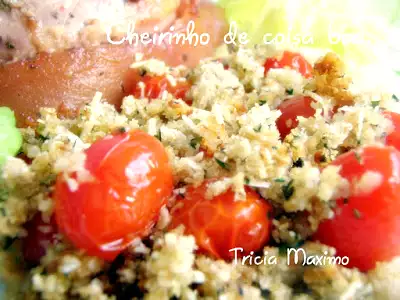Crisp de tomate cereja