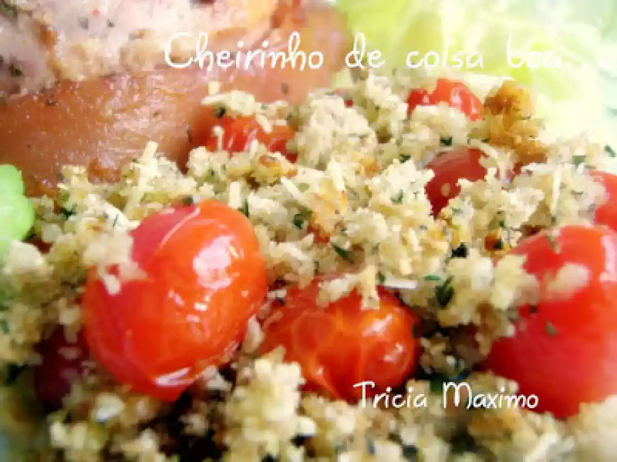 Crisp de tomate cereja