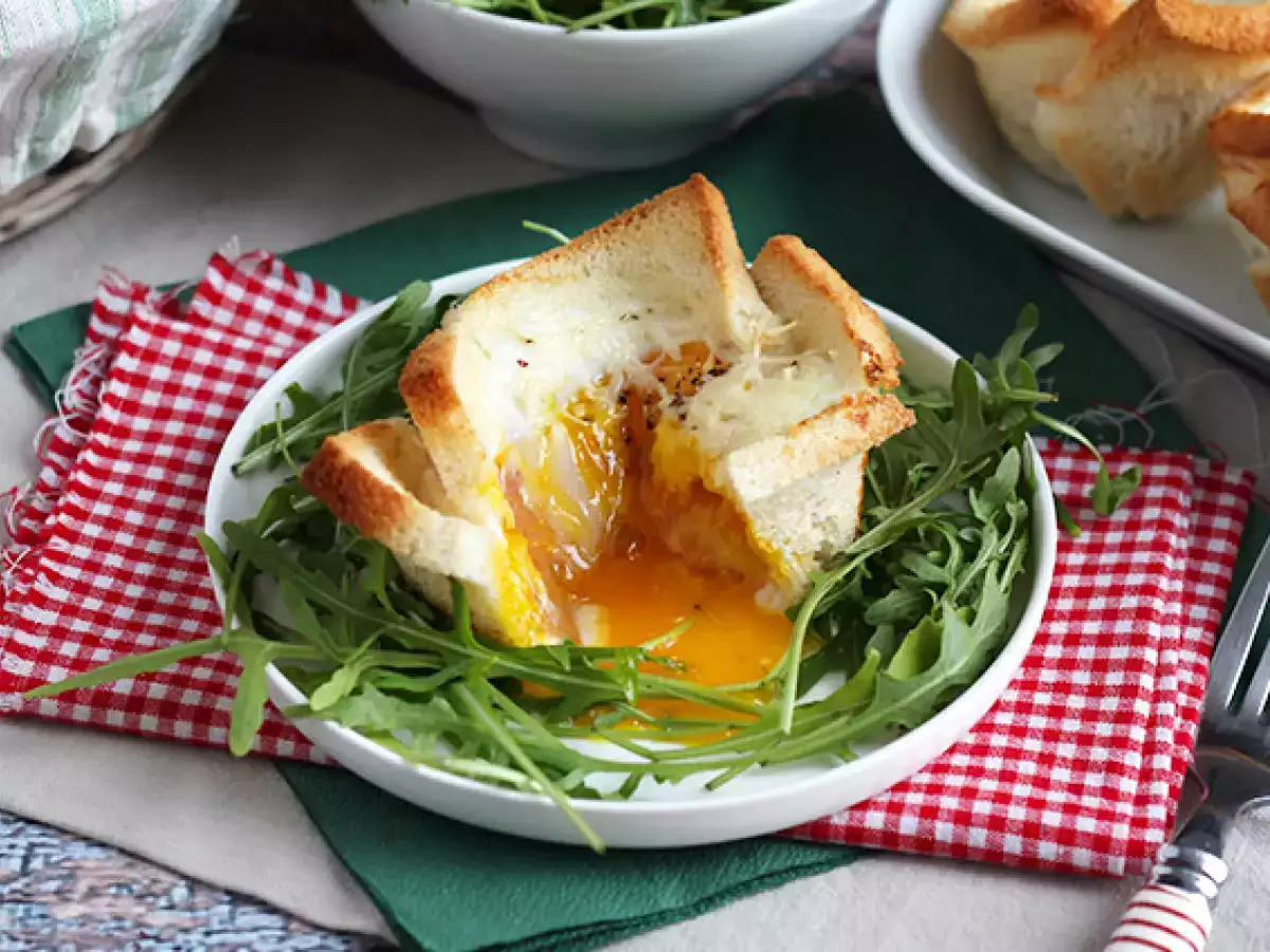 Croc'Muffin de queijo, fiambre e ovo - foto 3