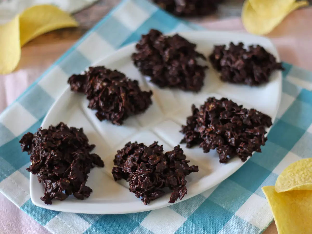 Crocante de chips com chocolate - foto 2