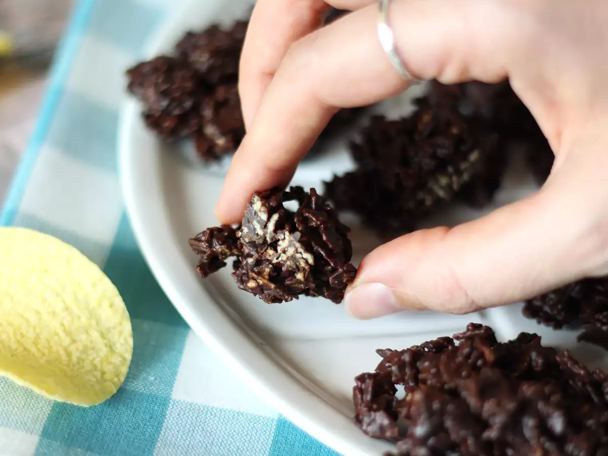 Crocante de chips com chocolate - foto 5