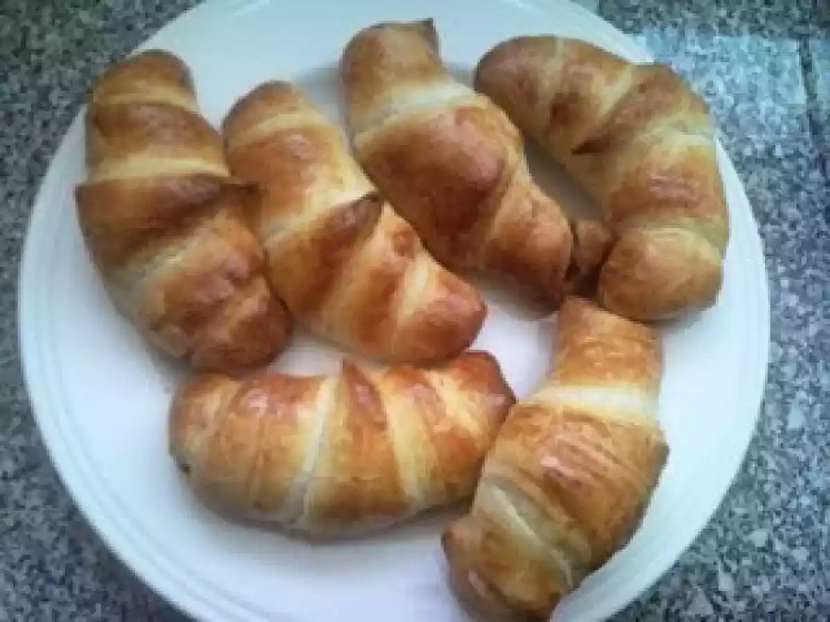 Croissant de chocolate