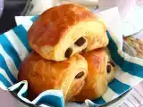 Croissant de chocolate (pão de chocolate), foto 2