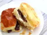 Croissant de chocolate (pão de chocolate), foto 3
