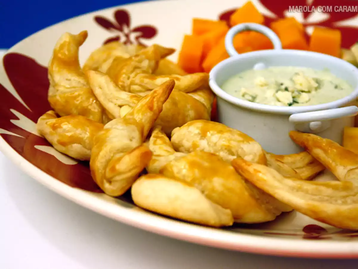 Croissant de queijo rápido e bem fácil de fazer