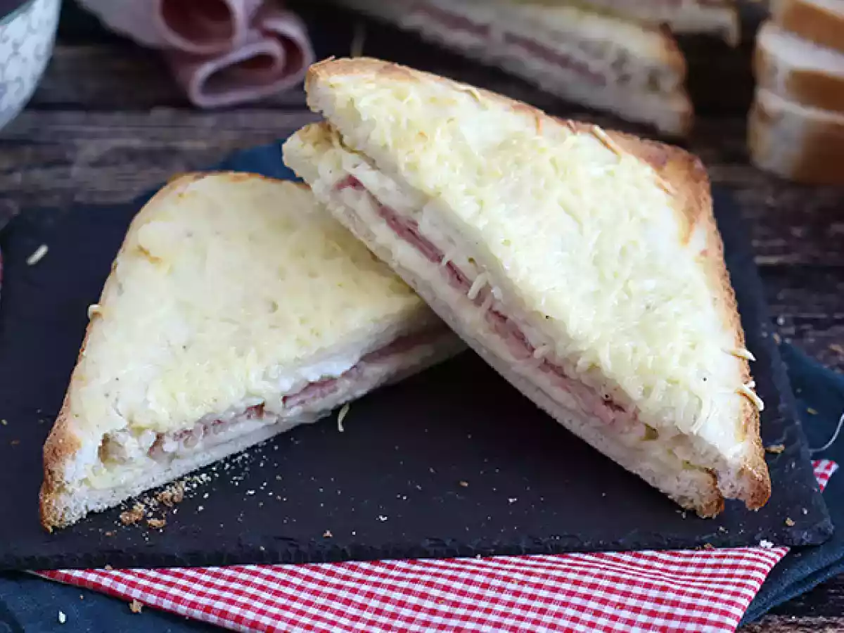 Croque monsieur, o tostex francês