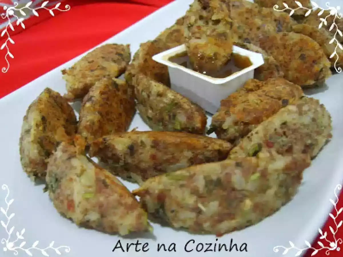Croquete de carne assado