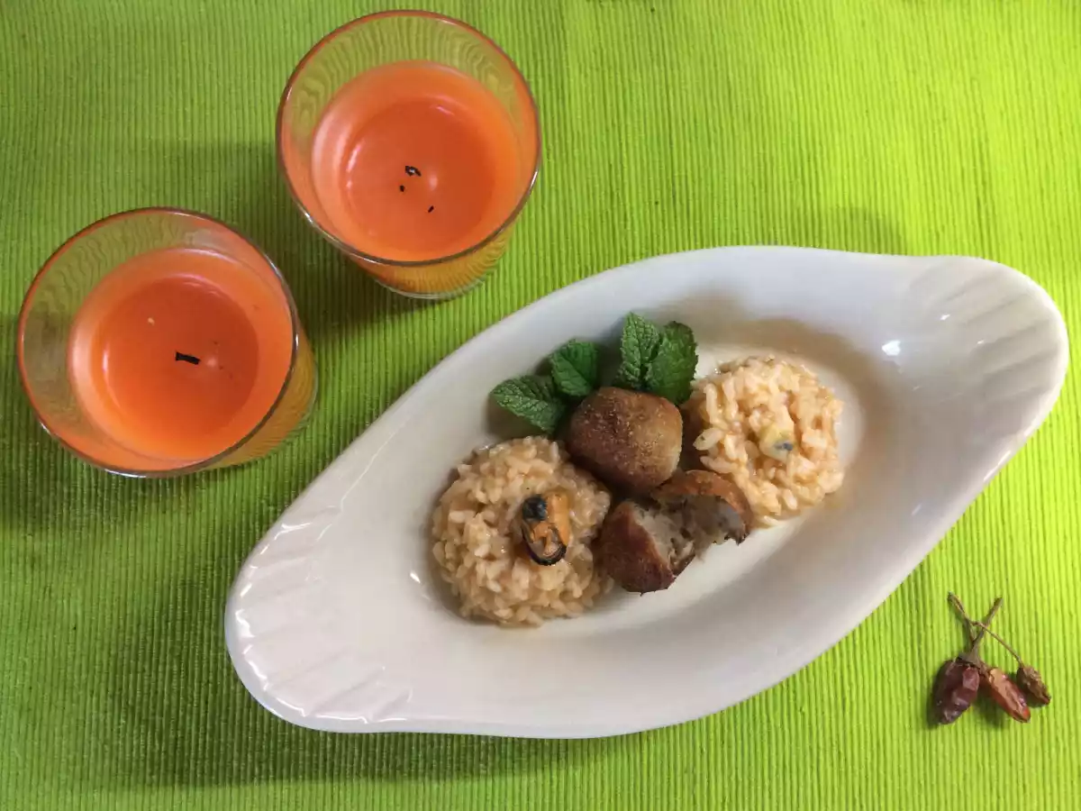 Croquetes de Atum com Arroz de mexilhões - foto 2