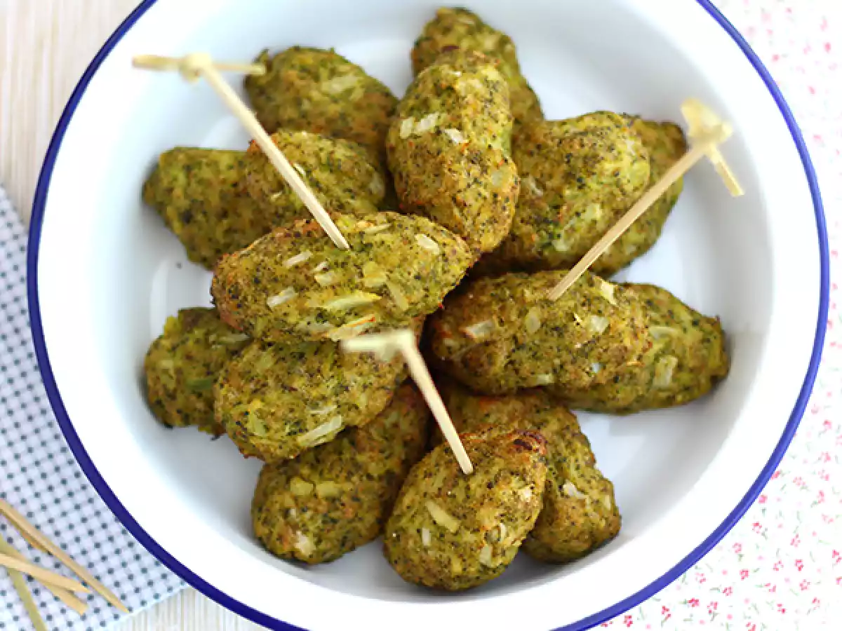 Croquetes de brócolos/brócolis - foto 3