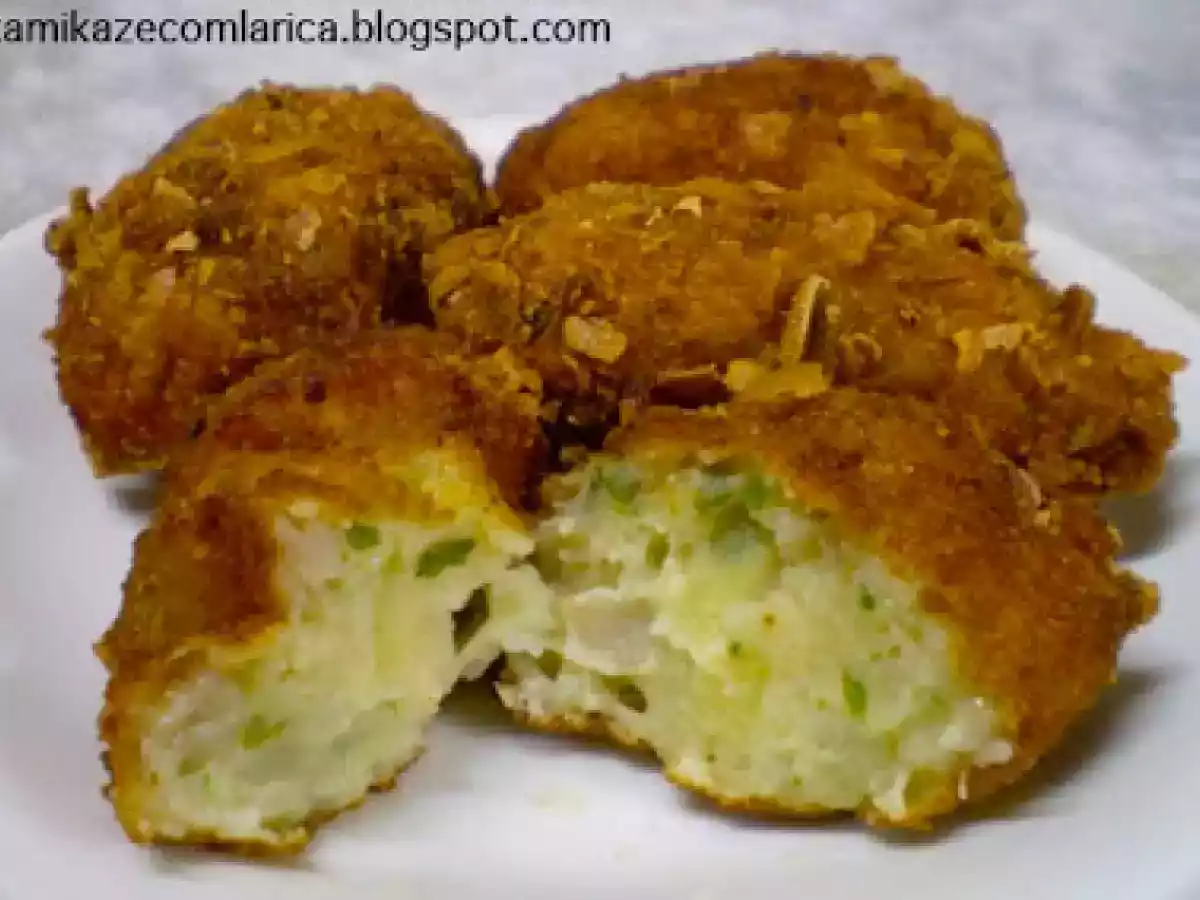 Croquetes de merluza com batatas