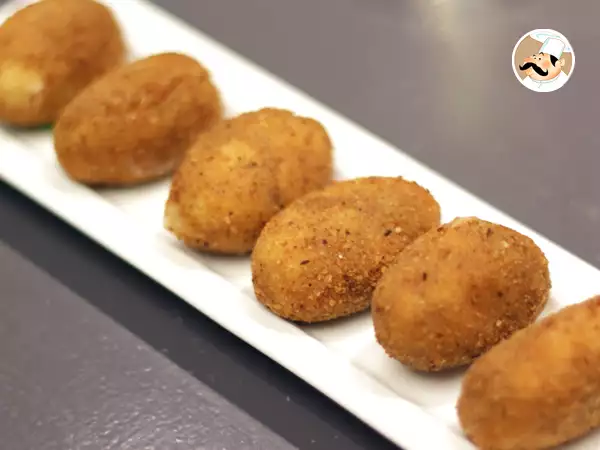 Receita Croquetes de presunto realizados pelo bistrot du picador