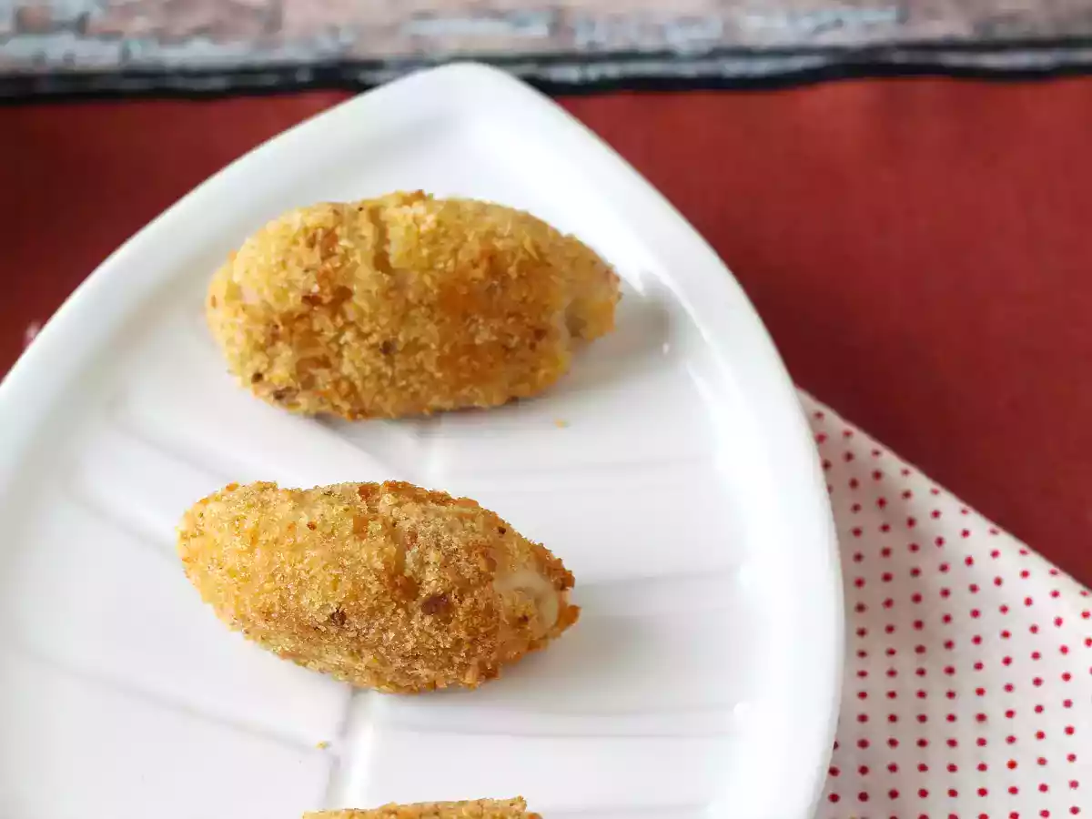 Croquetes de presunto serrano na Air Fryer - foto 3