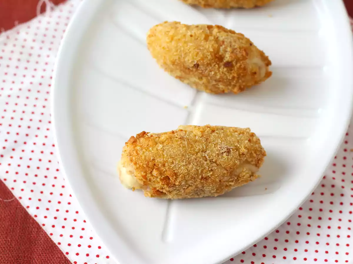 Croquetes de presunto serrano na Air Fryer - foto 4