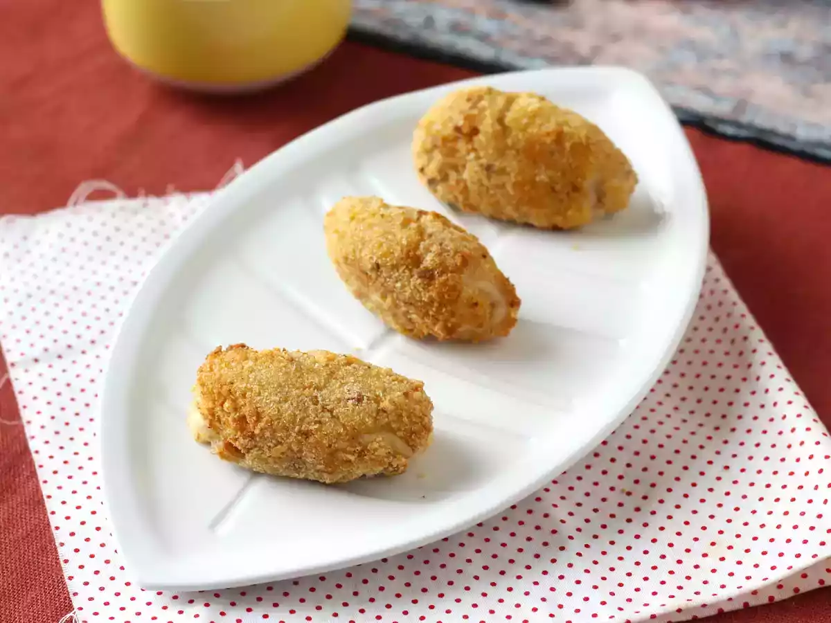 Croquetes de presunto serrano na Air Fryer - foto 5
