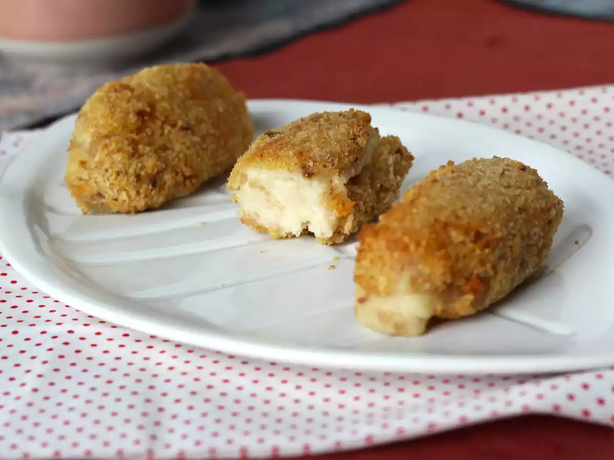 Croquetes de presunto serrano na Air Fryer - foto 6