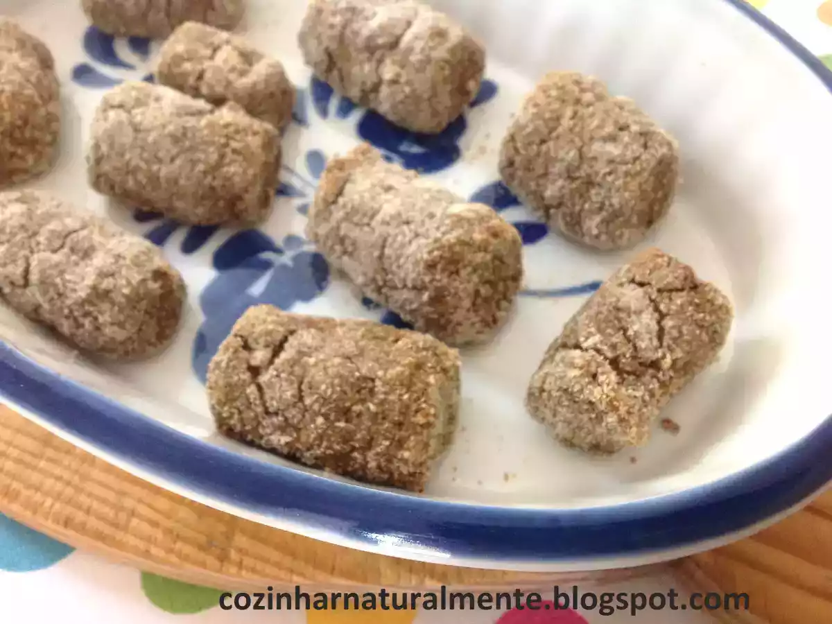 Croquetes de Tofu com legumes no Forno