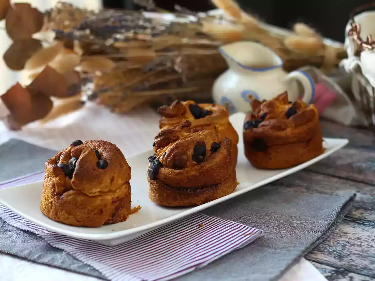 Cruffins recheados com creme e chocolate: a irresistível combinação de croissant e muffin - foto 3