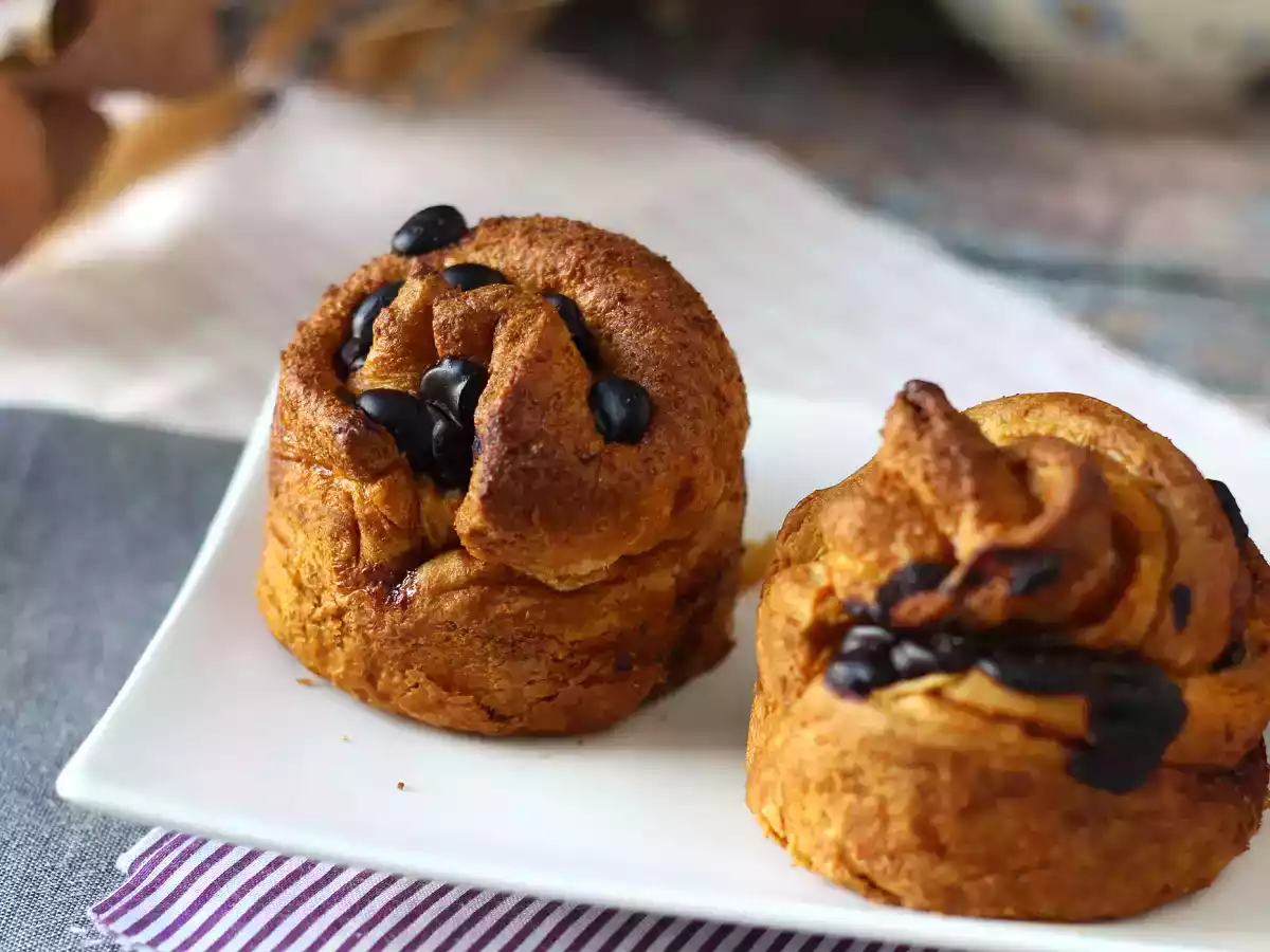 Cruffins recheados com creme e chocolate: a irresistível combinação de croissant e muffin - foto 4