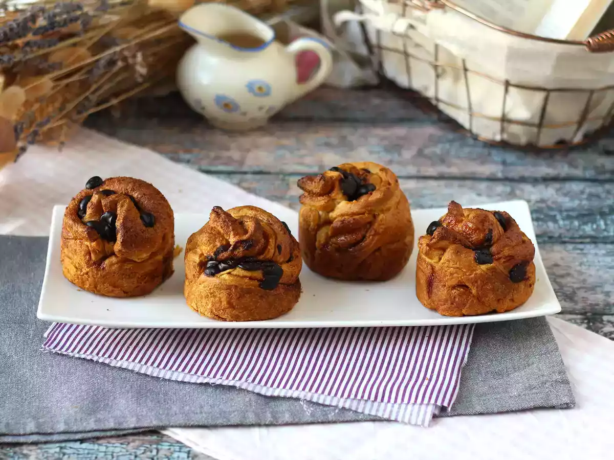 Cruffins recheados com creme e chocolate: a irresistível combinação de croissant e muffin - foto 9