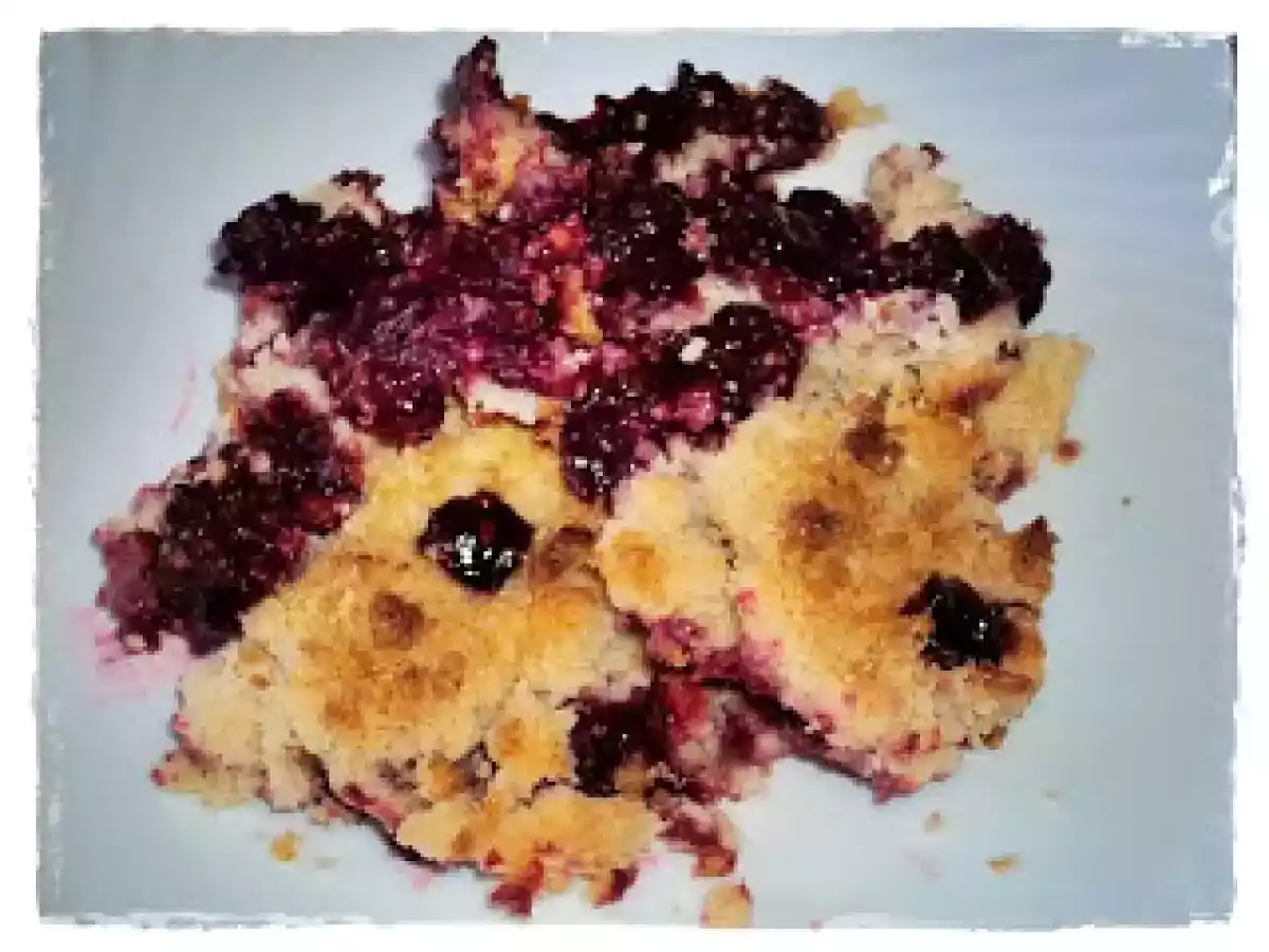 Crumble de amoras - Dia Roxo - foto 2