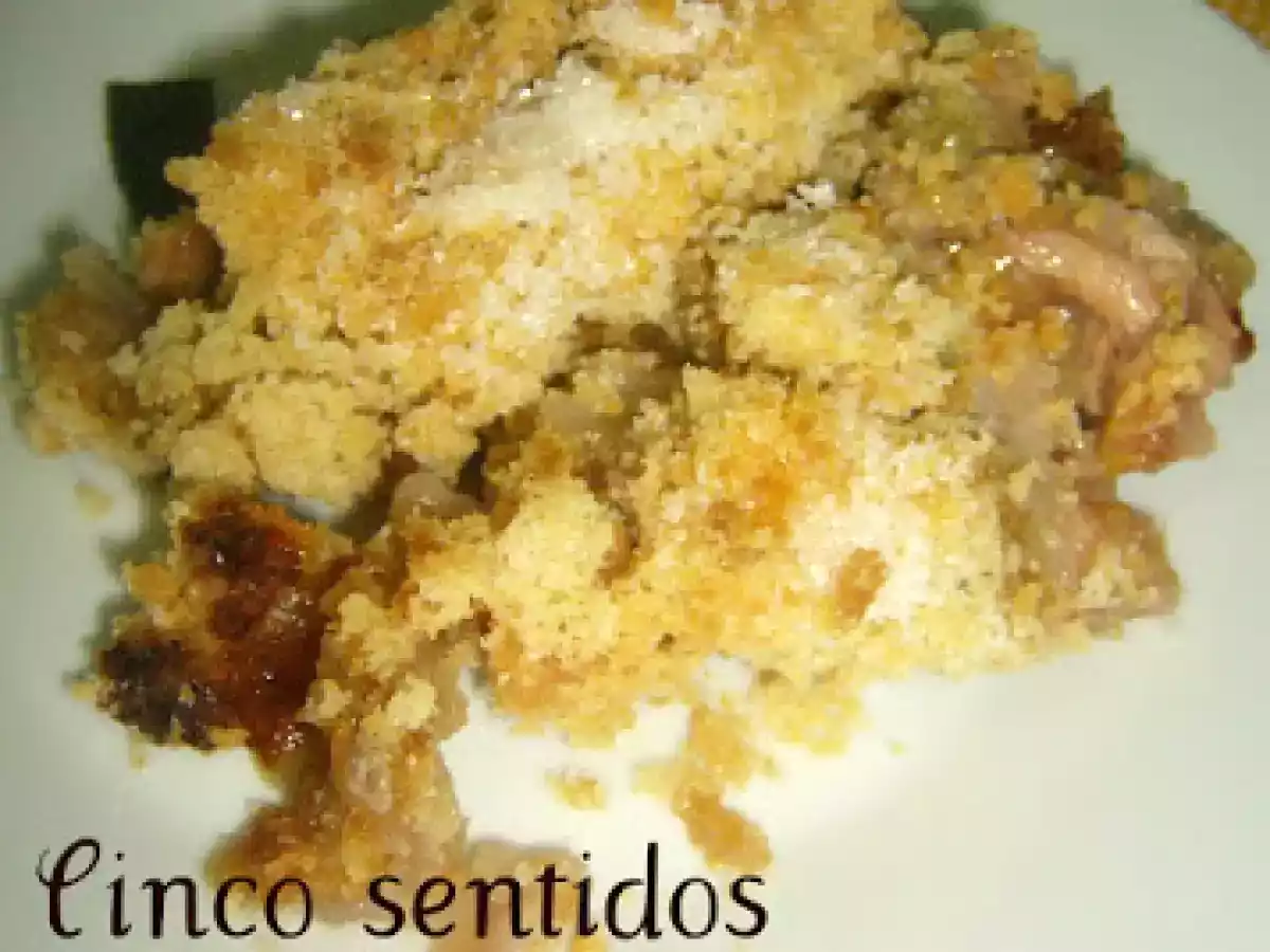 Crumble de banana