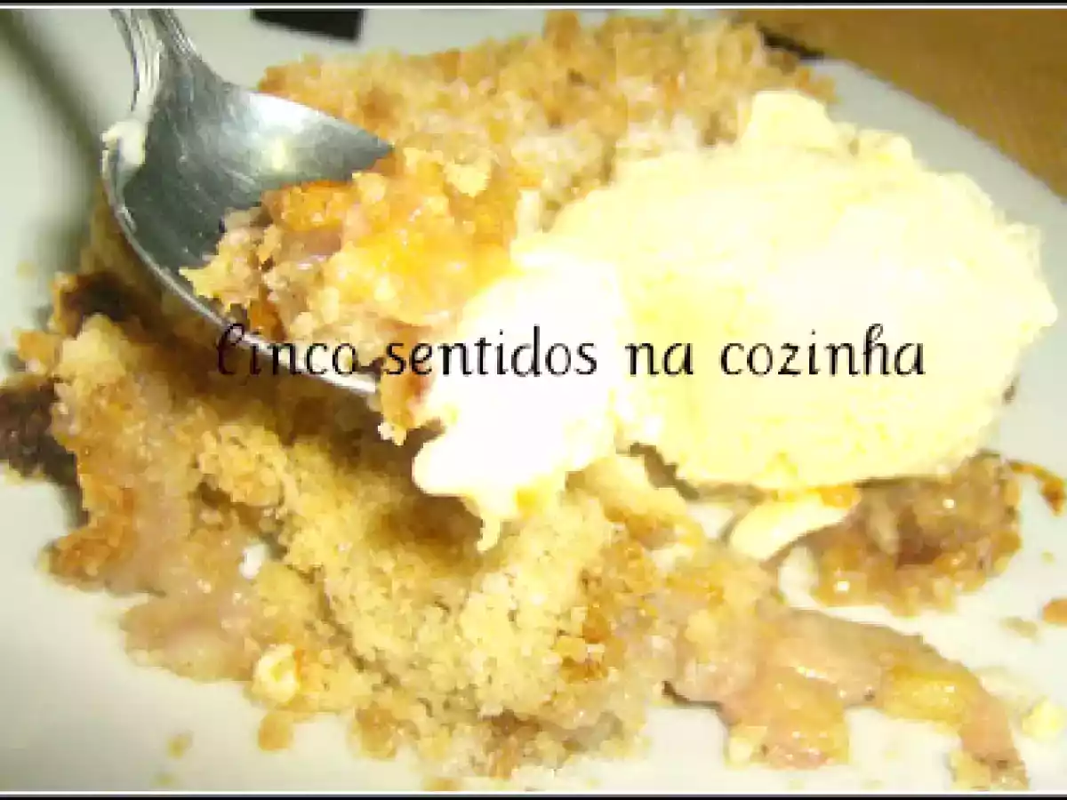 Crumble de banana - foto 2