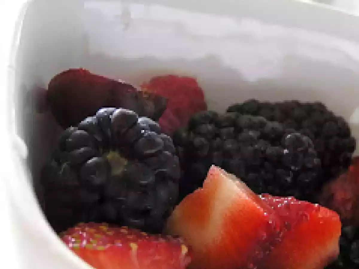 Crumble de Frutos Vermelhos