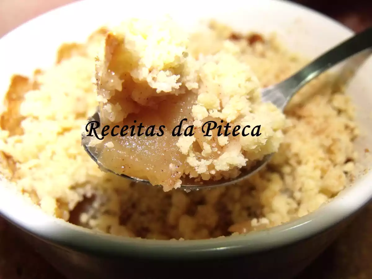 Crumble de maçã