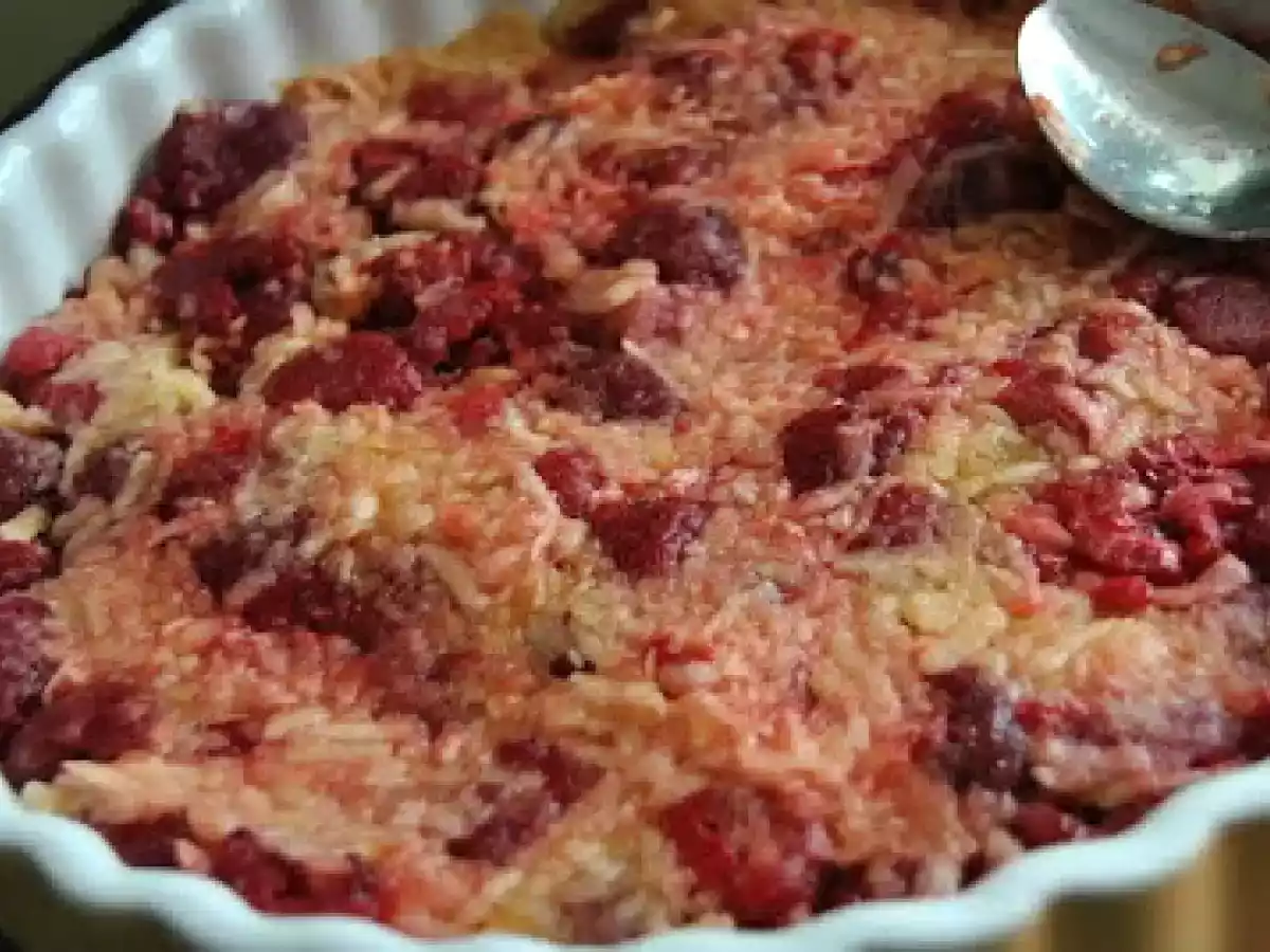 CRUMBLE DE MAÇÃ E FRAMBOESAS COM AVEIA - foto 2