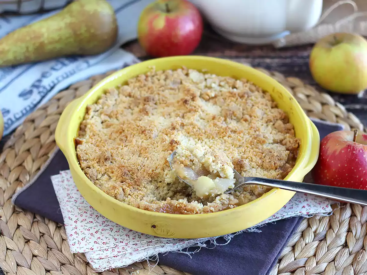 Crumble de maçã e pera - foto 5