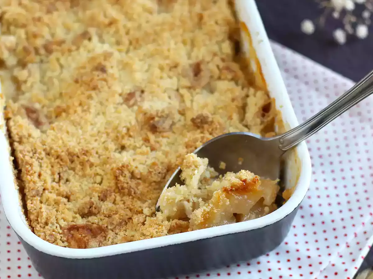 Crumble de maçã super fácil - foto 2