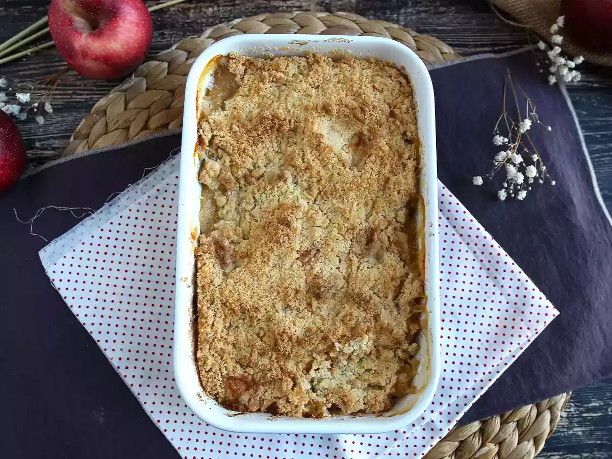 Crumble de maçã super fácil - foto 3
