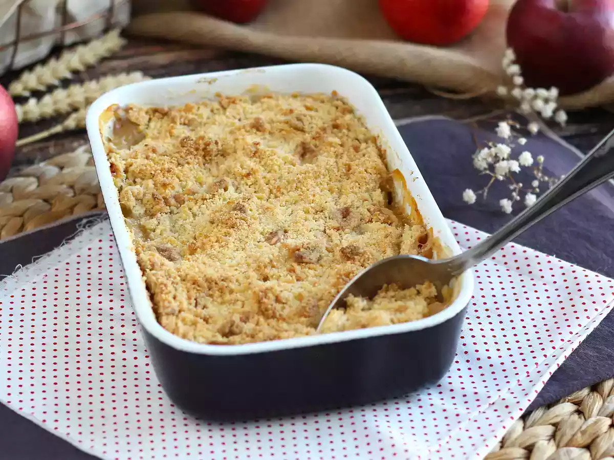 Crumble de maçã super fácil - foto 4