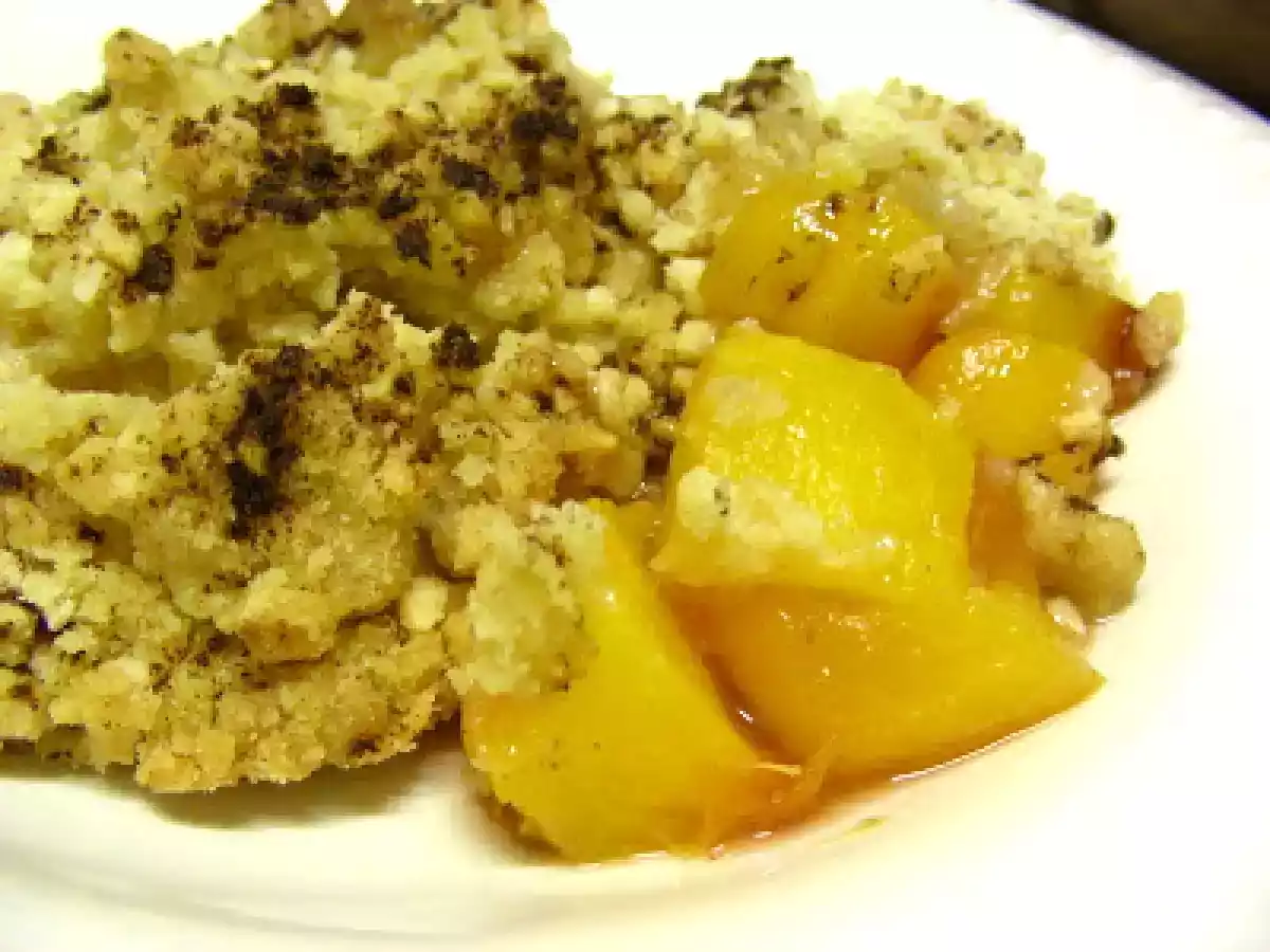 Crumble de Pêssego