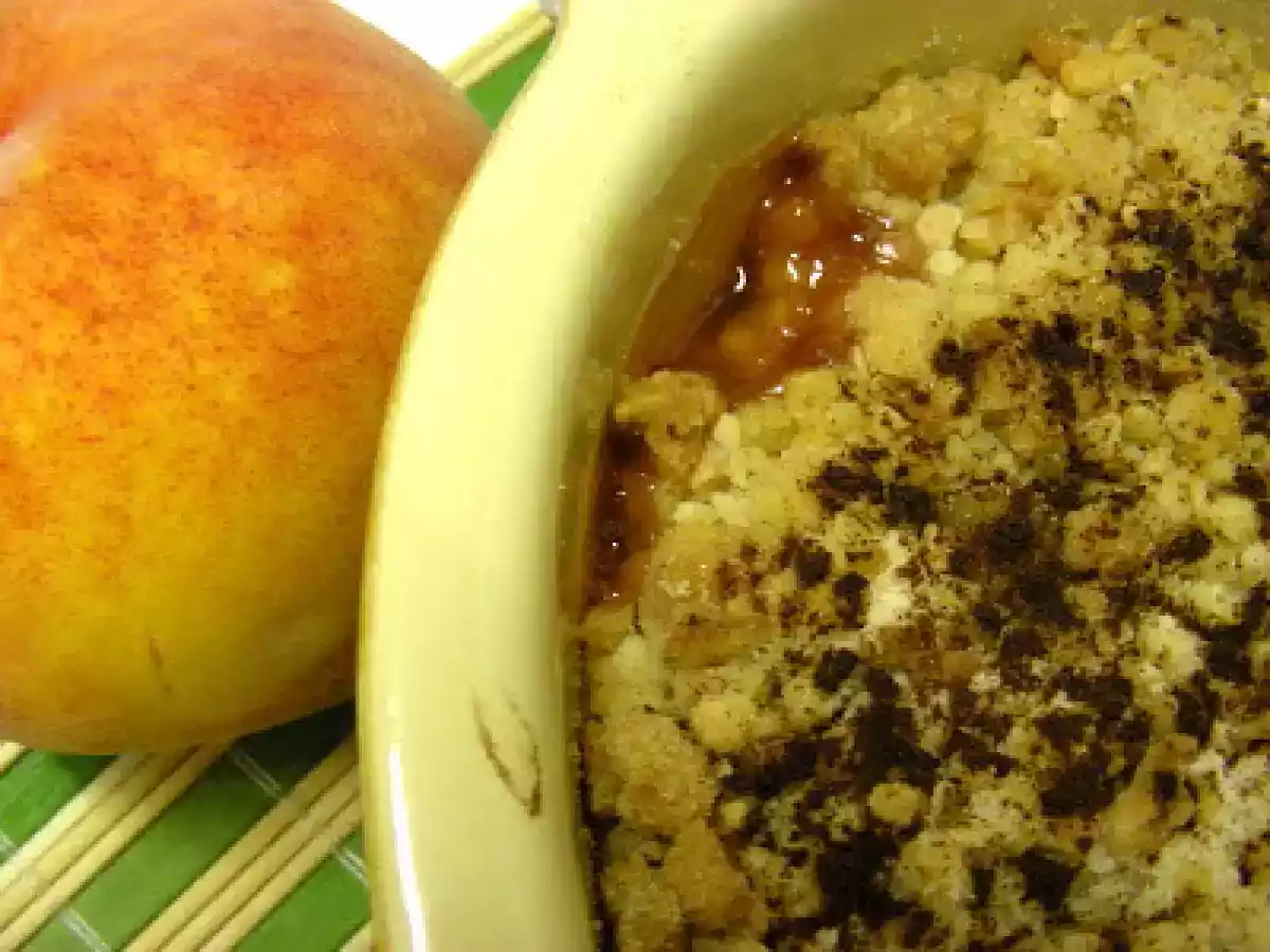 Crumble de Pêssego - foto 3