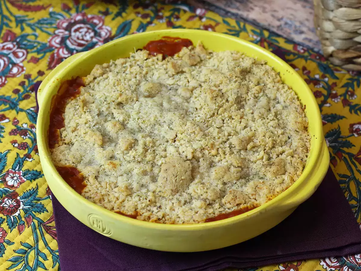 Crumble salgado de legumes, um prato rápido e fácil que você vai adorar! - foto 5