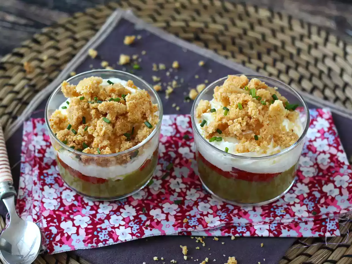 Crumble salgado de parmesão e ervilhas - foto 9