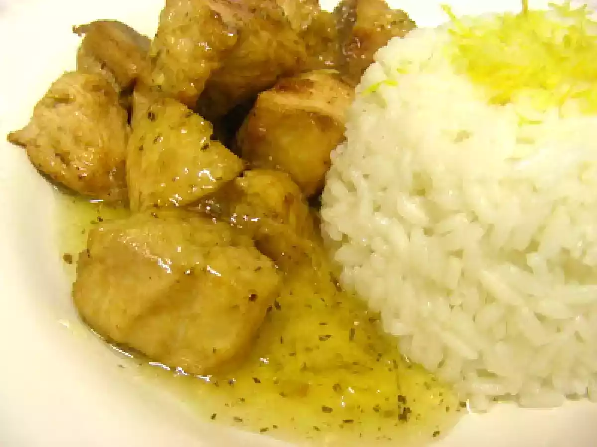 Cubinhos de frango com molho de limão, mel e alecrim - foto 3