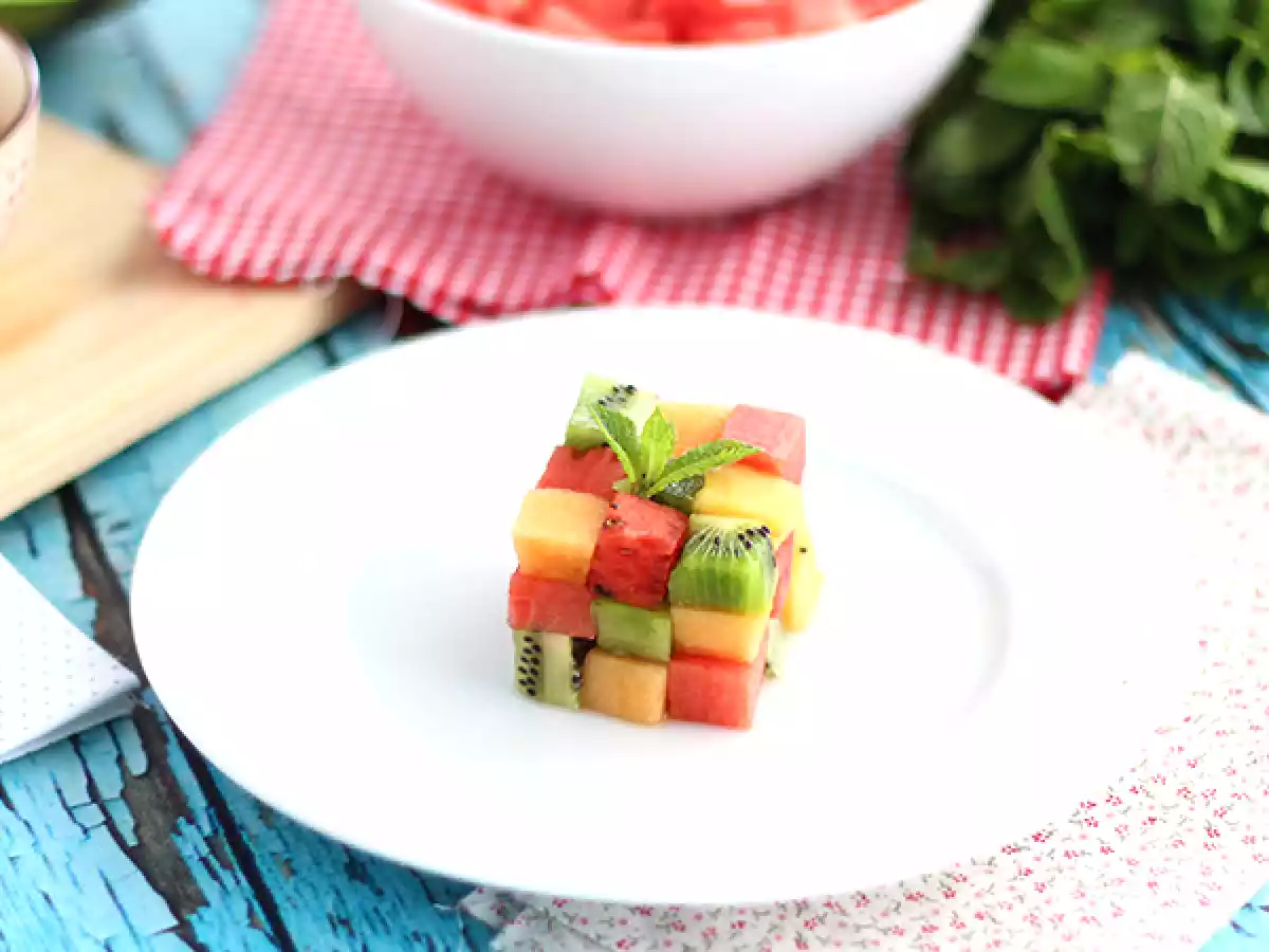 Cubo Mágico de Frutas, Cubo Rubik de frutas - foto 3
