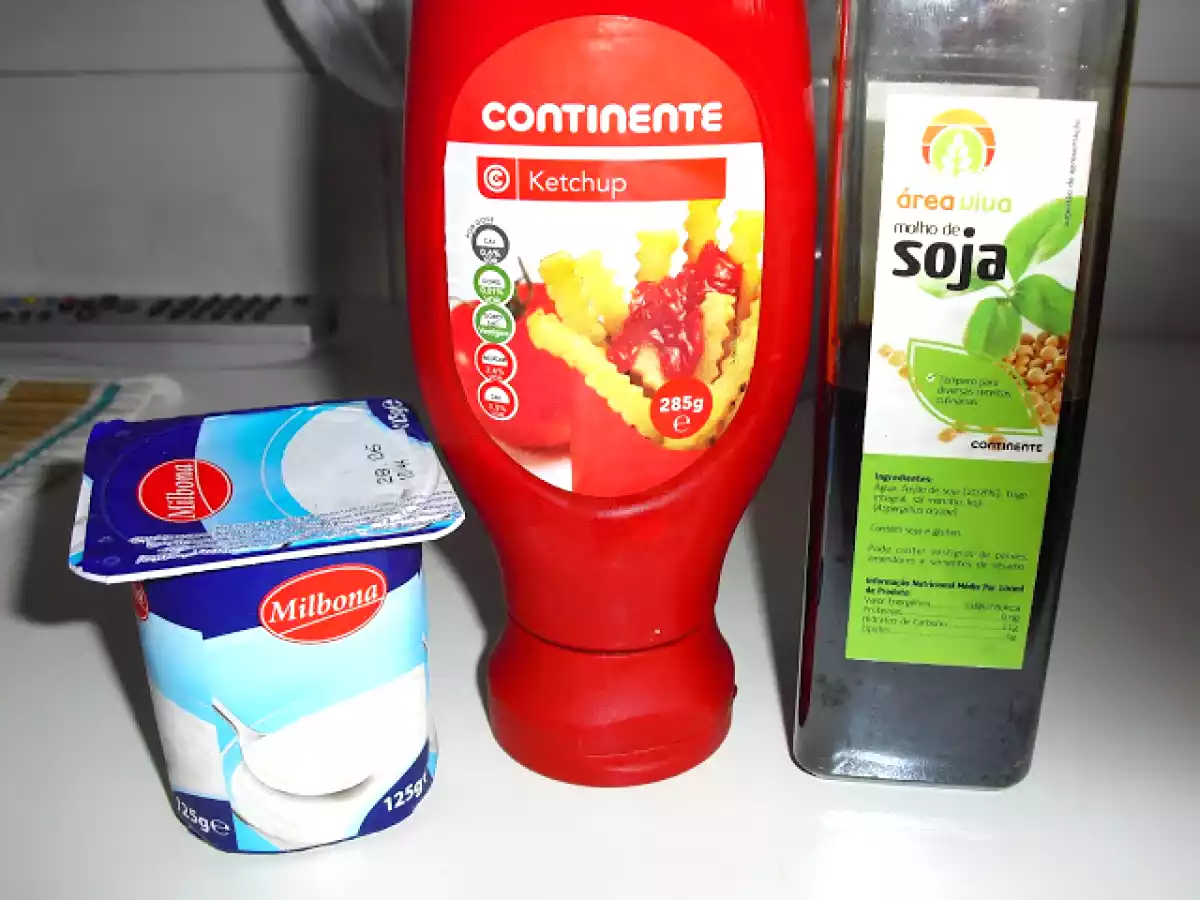 Cubos de frango em molho de iogurte - foto 2
