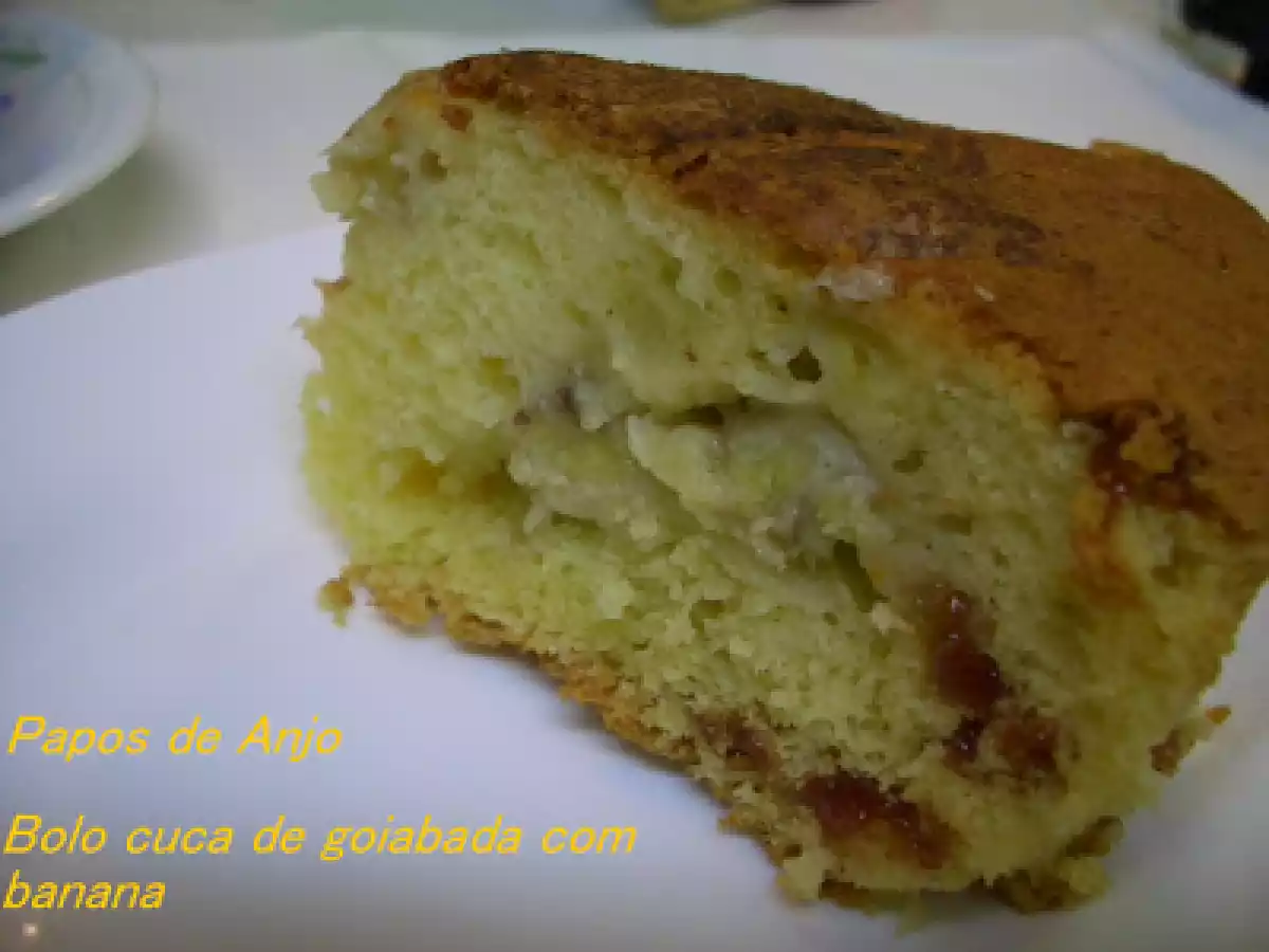 Cuca de goiabada com banana mágica !! - foto 2