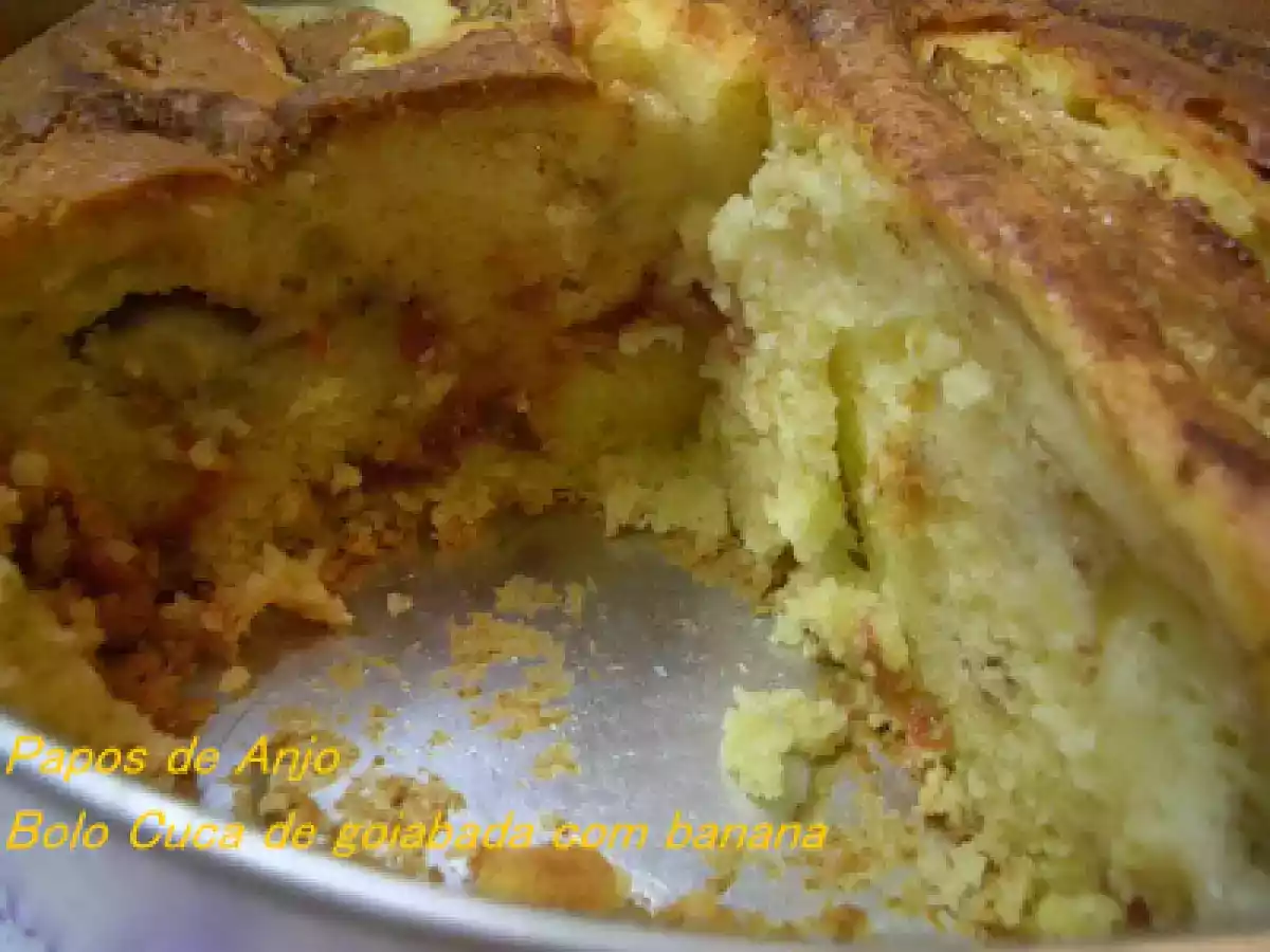 Cuca de goiabada com banana mágica !! - foto 4
