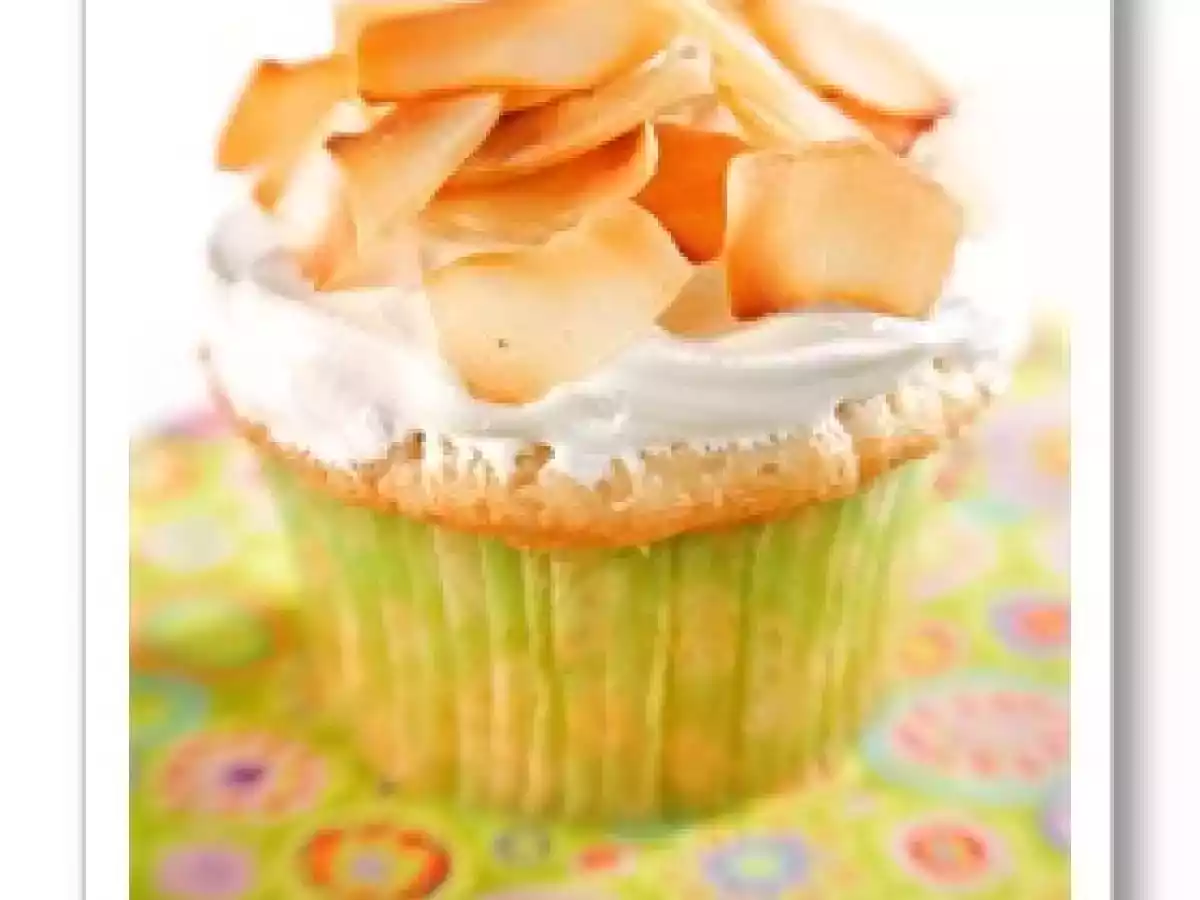Cupcake de coco by Martha Stewart