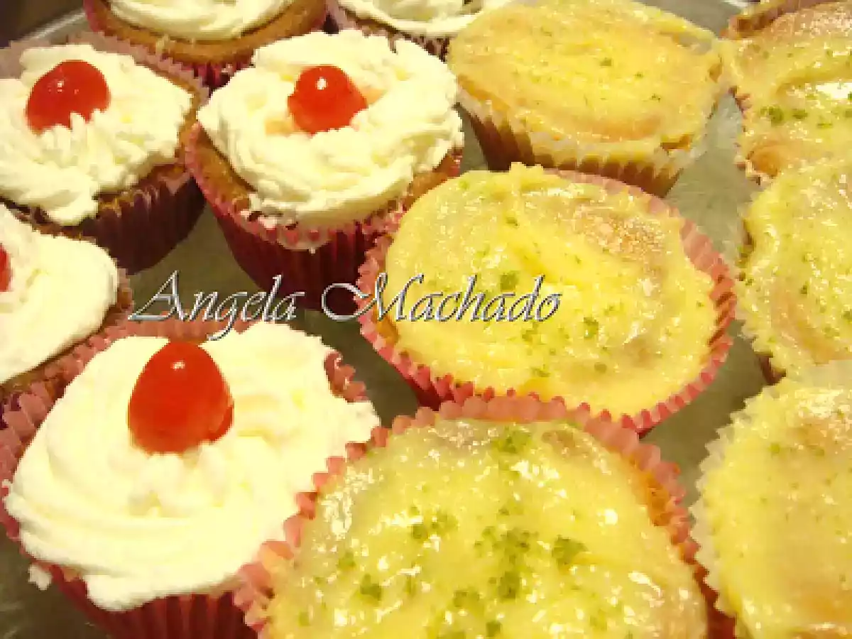 Cupcake de Iogurte e cobertura de Creme de Limão - foto 2