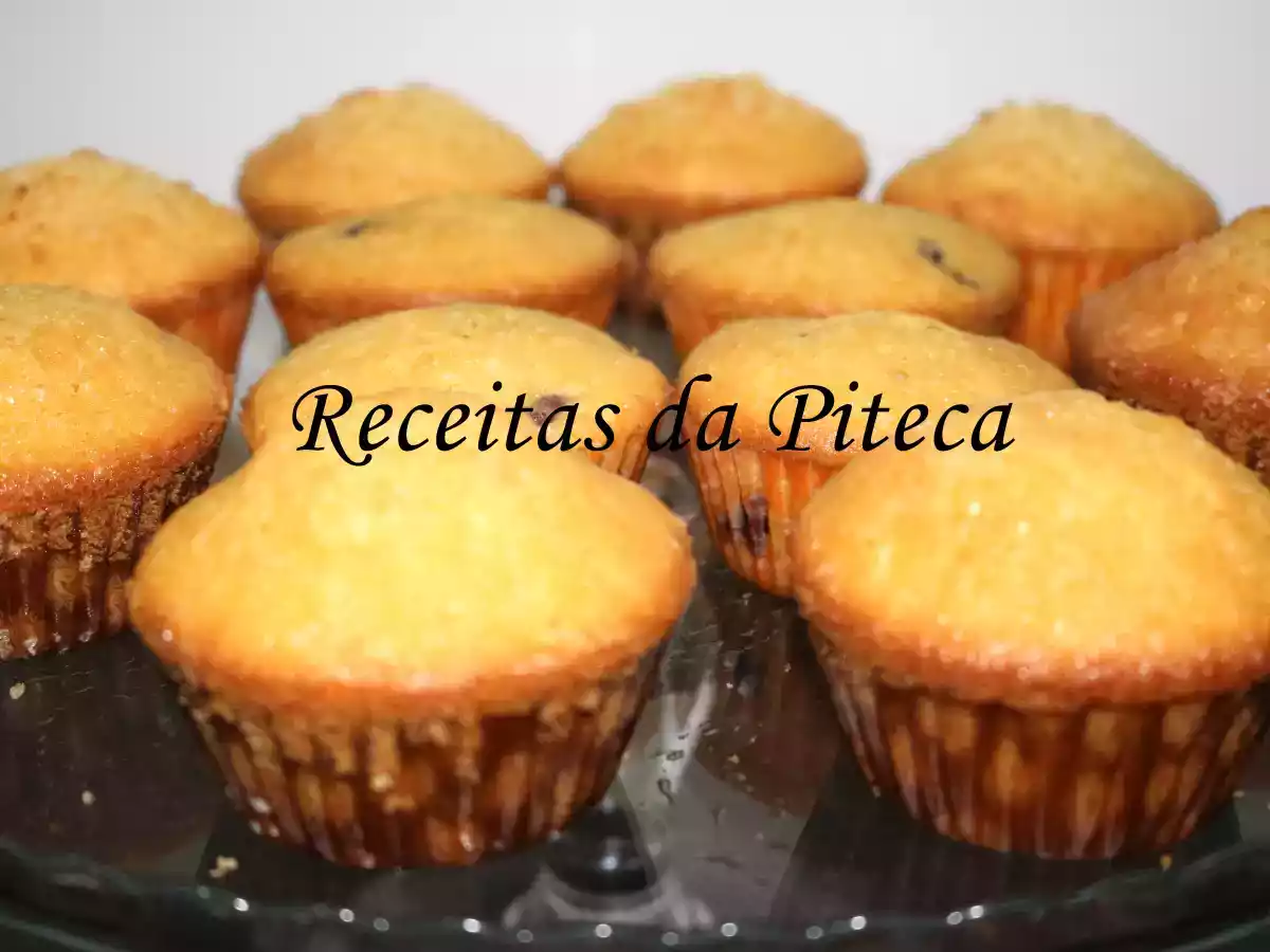 Cupcakes (3 em 1) de baunilha, de côco e de mirtilos e framboesas
